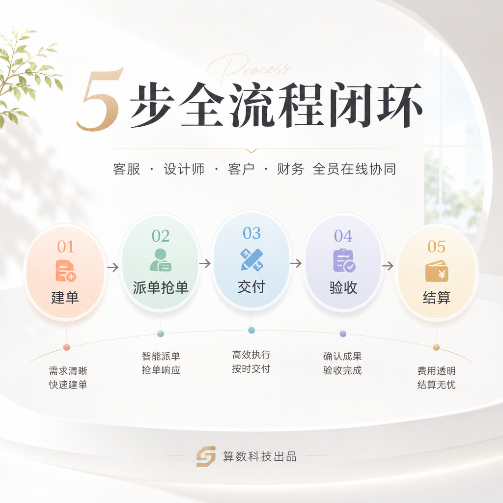 建单派单交付结算全流程